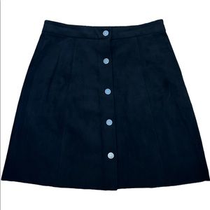 Wilfred suede skirt